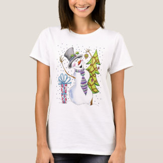 Camiseta Muñeco de nieve