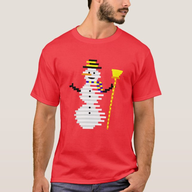 Camiseta Muñeco de nieve (Anverso)