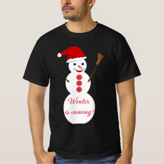 Camiseta Muñeco de nieve