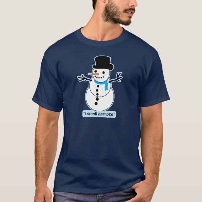 Camiseta muñeco de nieve (Anverso)