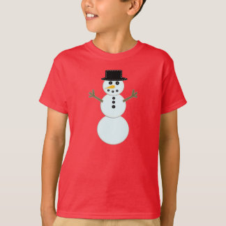 Camiseta Muñeco de nieve
