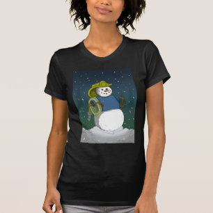 Camiseta Muñeco de nieve del bombero