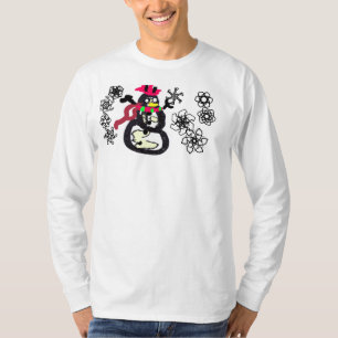 Camiseta Muñeco de nieve invierno 