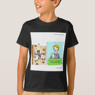 Camiseta Muñeco de Texto de Choque Divertido