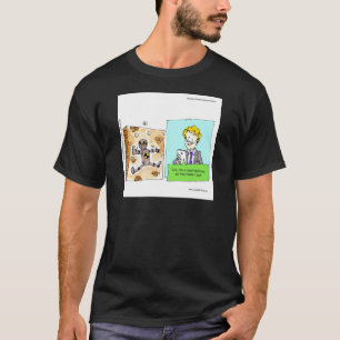 Camiseta Muñeco de Texto de Choque Divertido