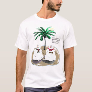Camiseta Muñecos de nieve el vacaciones