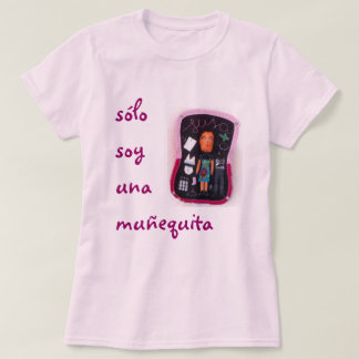 Camiseta muñequita a solas del una de la soja