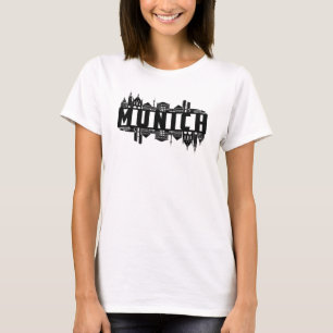 Camiseta Munich Alemania City Cityscape Guay Gracioso regal