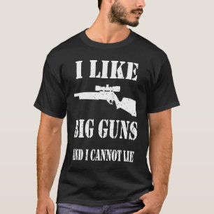 Camiseta Munición de pistola   Me gusta decir que tengo arm