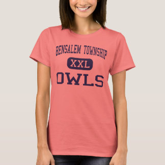 Camiseta Municipio de Bensalem - Owls - High - Bensalem