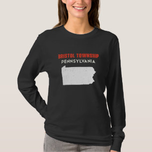 Camiseta municipio de Bristol Pennsylvania EE. UU. Estado A