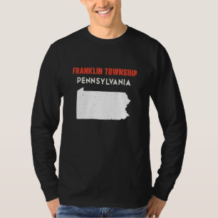 Camiseta municipio de Franklin Pennsylvania EE. UU. Estado 