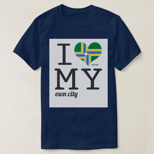 Camiseta Municipio de Portland Oregon (Diseño del anverso)