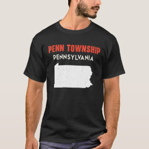 Camiseta Municipio Penn Pennsylvania Estados Unidos America