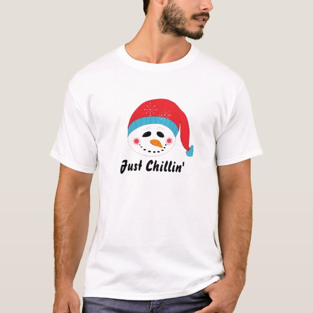 Camiseta Muniéndose de frío (Anverso)