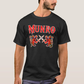Camiseta Munro Escocia Clan Kilt León Nombre de la familia 