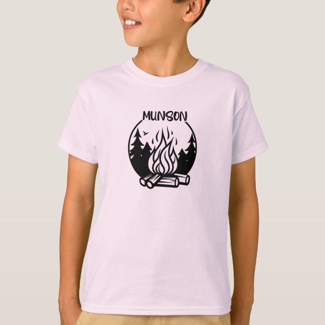 Camiseta Munson Camping (Anverso)