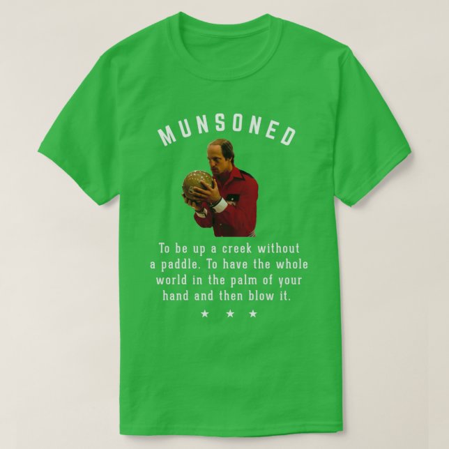 Camiseta Munsoned (Diseño del anverso)