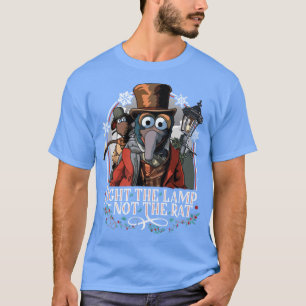 Camiseta Muppet Christmas Carol Gonzo Rizzo