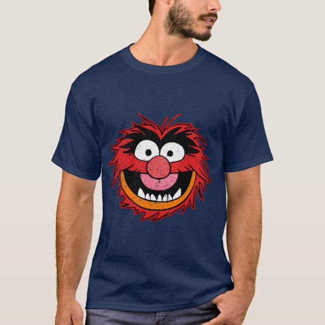 Camiseta Muppets brushed vintage friends (Anverso)