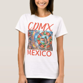 Camiseta Mural de graffiti callejero de CDMX en México