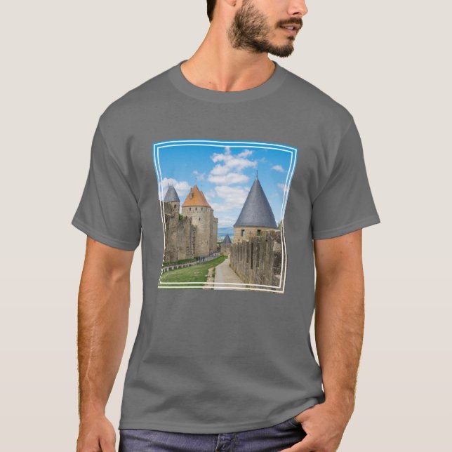 Camiseta Murallas medievales de Carcassonne (Anverso)