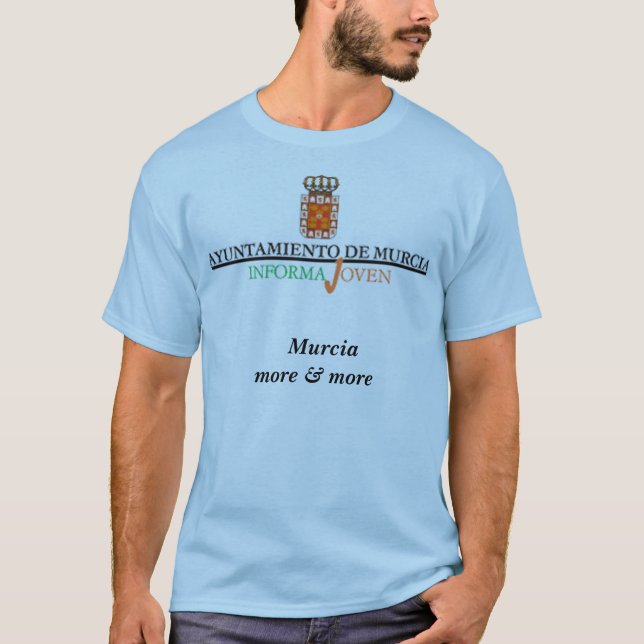Camiseta Murcia más y más (Anverso)