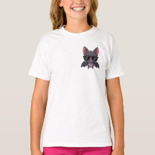 Camiseta Murciélago Cool con Gafas de Sol Niños