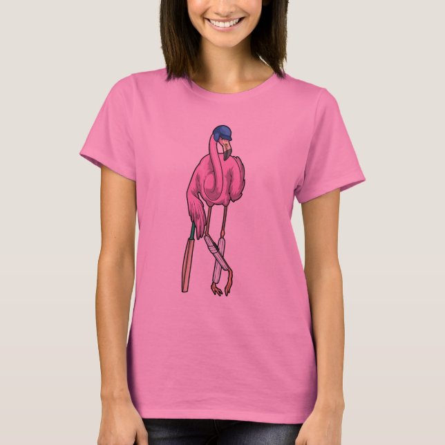 Camiseta Murciélago de cricket bate de cricket (Anverso)