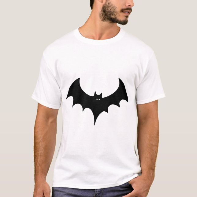 Camiseta Murciélago de Halloween (Anverso)