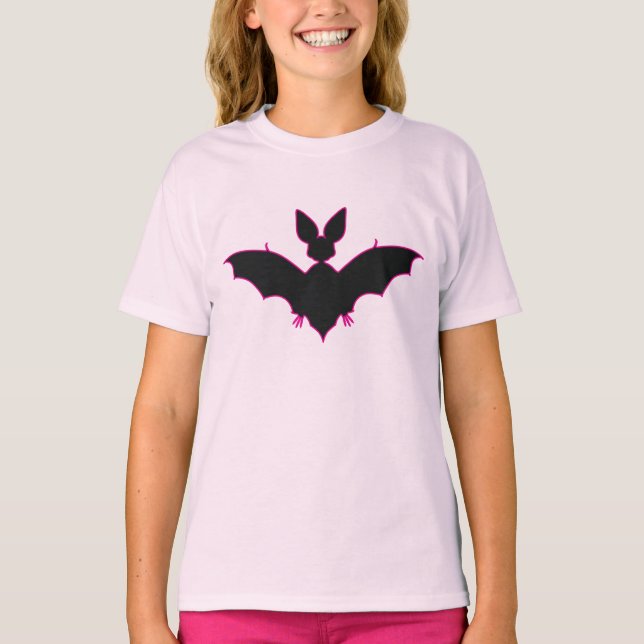 Camiseta Murciélago de Halloween (Anverso)