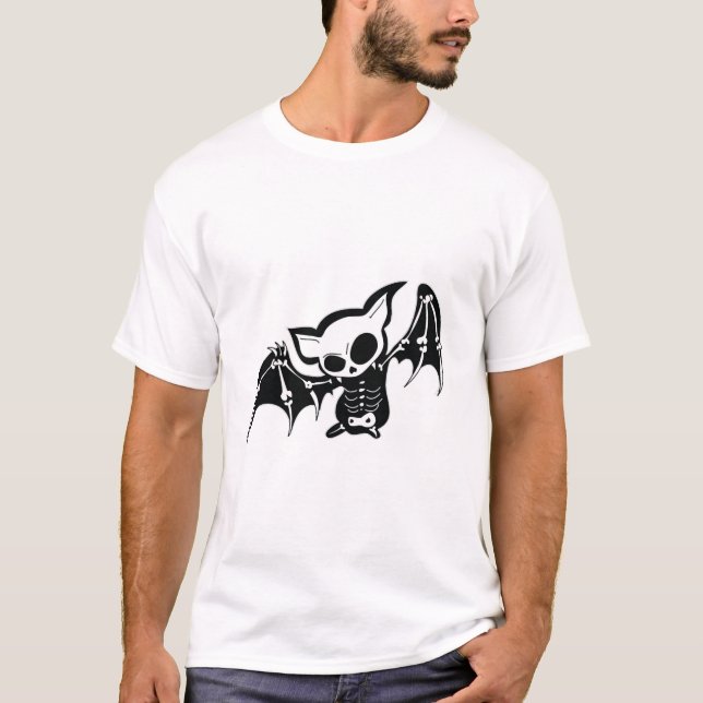 Camiseta Murciélago Halloween (Anverso)