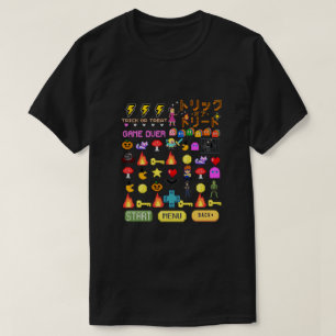 Camiseta Murciélago mikitiez videogame pixel halloween espe