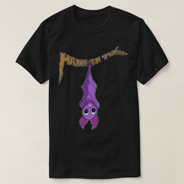 Camiseta Murciélago motivado (Diseño del anverso)