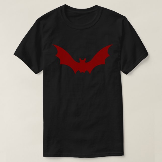Camiseta Murciélago vampiro gótico (Diseño del anverso)