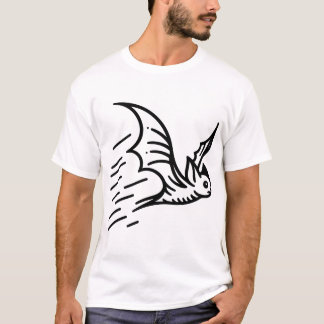 Camiseta murciélago volando