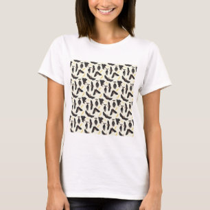 Camiseta murciélagos amarillos