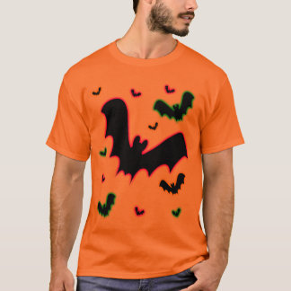 Camiseta Murciélagos de brillo vampiro