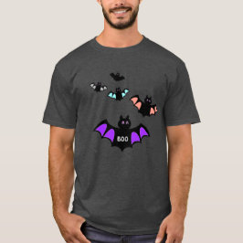 Camiseta Murciélagos de Halloween de moda