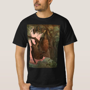Camiseta Murciélagos de la zorra voladora por Austen, Anima