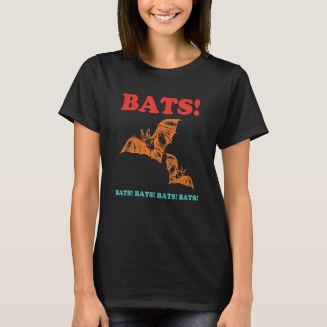 Camiseta ¡Murciélagos! ¡Murciélagos! ¡Murciélagos! ¡Murciél (Anverso)