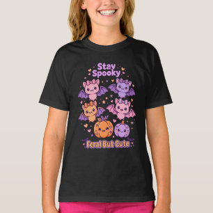 Camiseta Murciélagos rosados salvajes pero lindos arte past