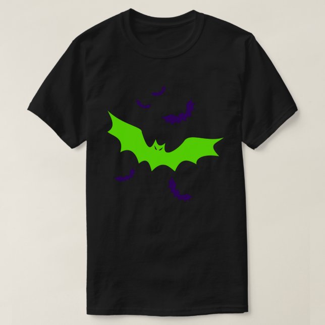 Camiseta Murciélagos Vampiros Goth (Diseño del anverso)