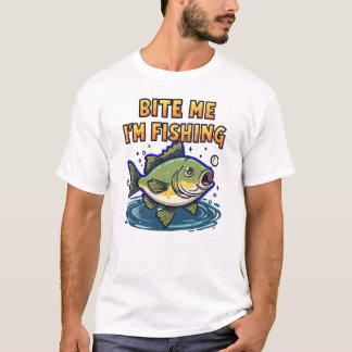 Camiseta Múrdeme, Estoy Pescando