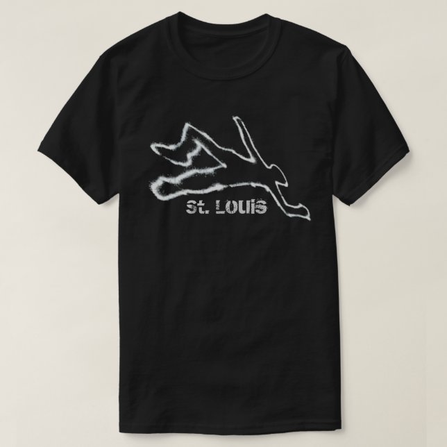 Camiseta Murder Scene Your Text (Diseño del anverso)
