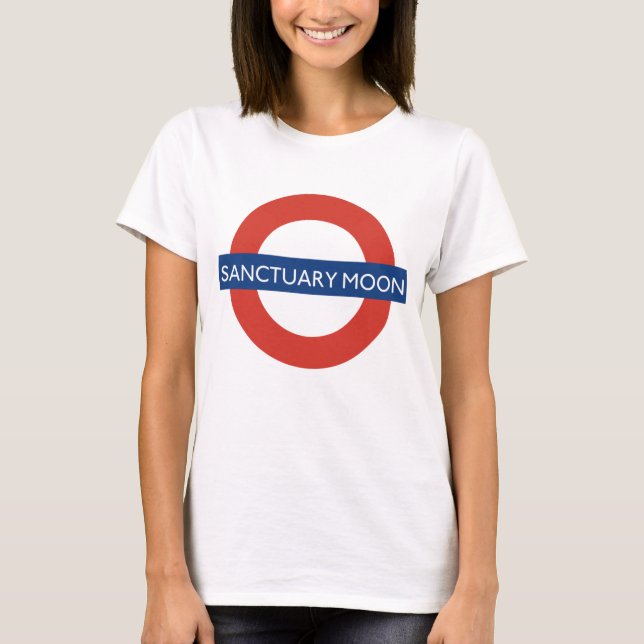 Camiseta Murderbot Diaries Sanctuary Moon Underground  (Anverso)