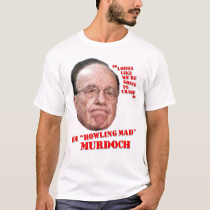 Camiseta Murdoch enojado de grito