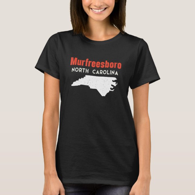 Camiseta Murfreesboro North Carolina USA State America Trav (Anverso)