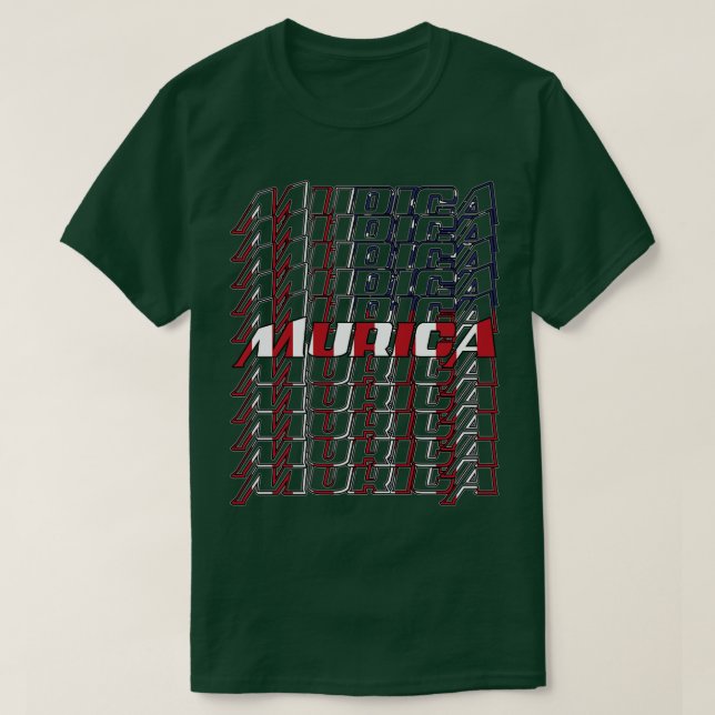 Camiseta Murica America (Diseño del anverso)
