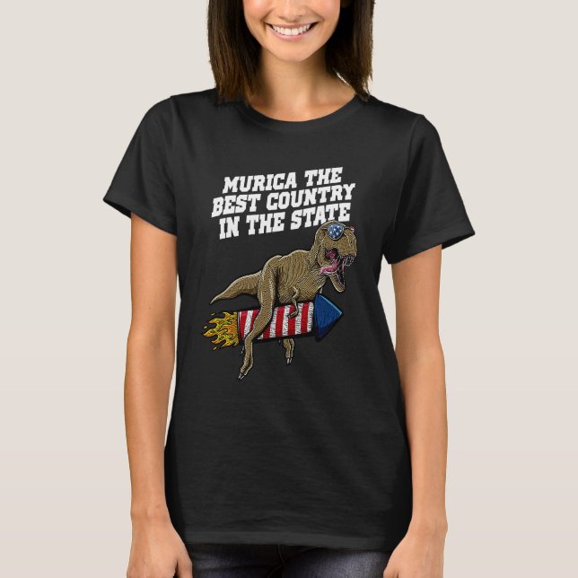 Camiseta Murica the Best Country  American Humor USA 4th of (Anverso)
